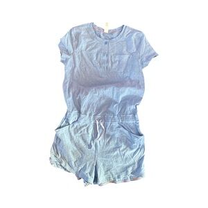 Ivivva by Lululemon Girls One piece Blue Romper 14